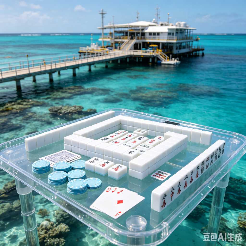 saturated color mahjong set print