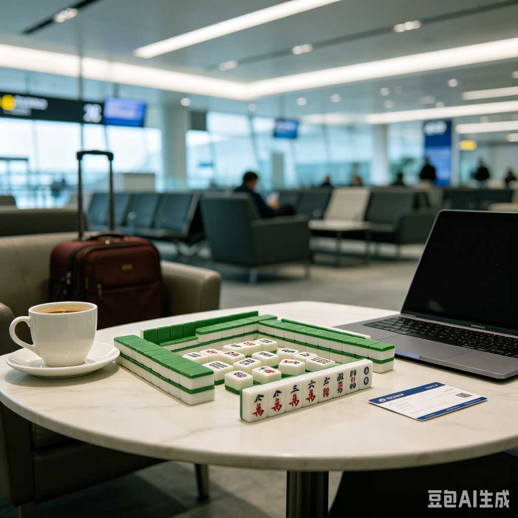 unique text mahjong tiles design
