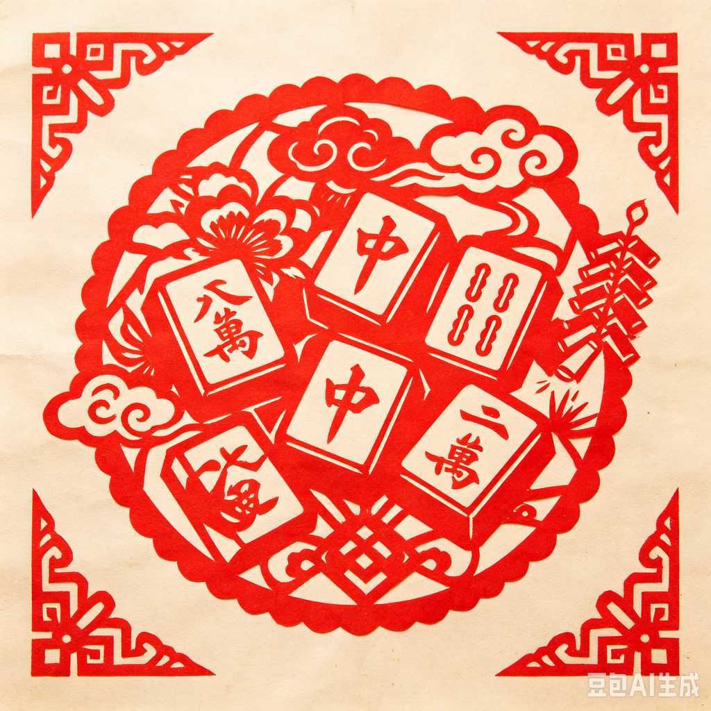 custom pattern mahjong tiles