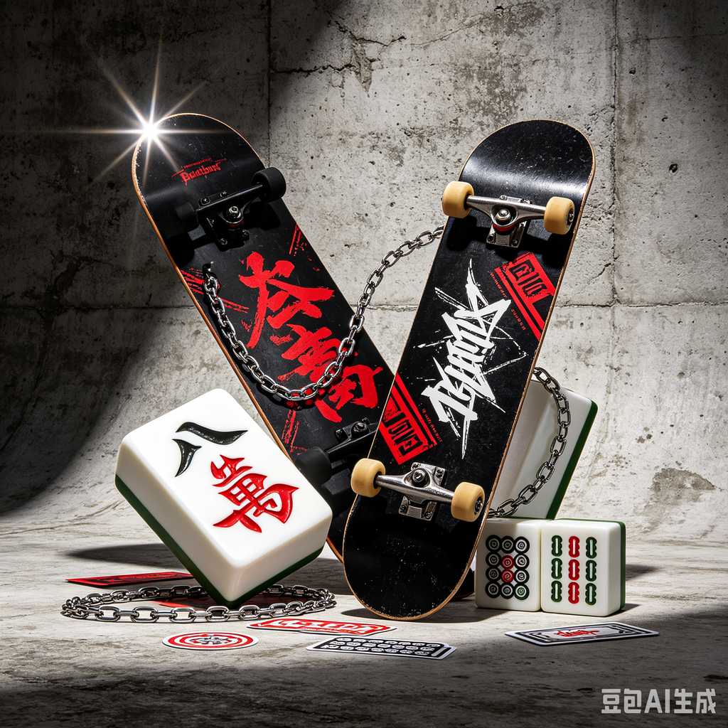 pattern printed mahjong packaging