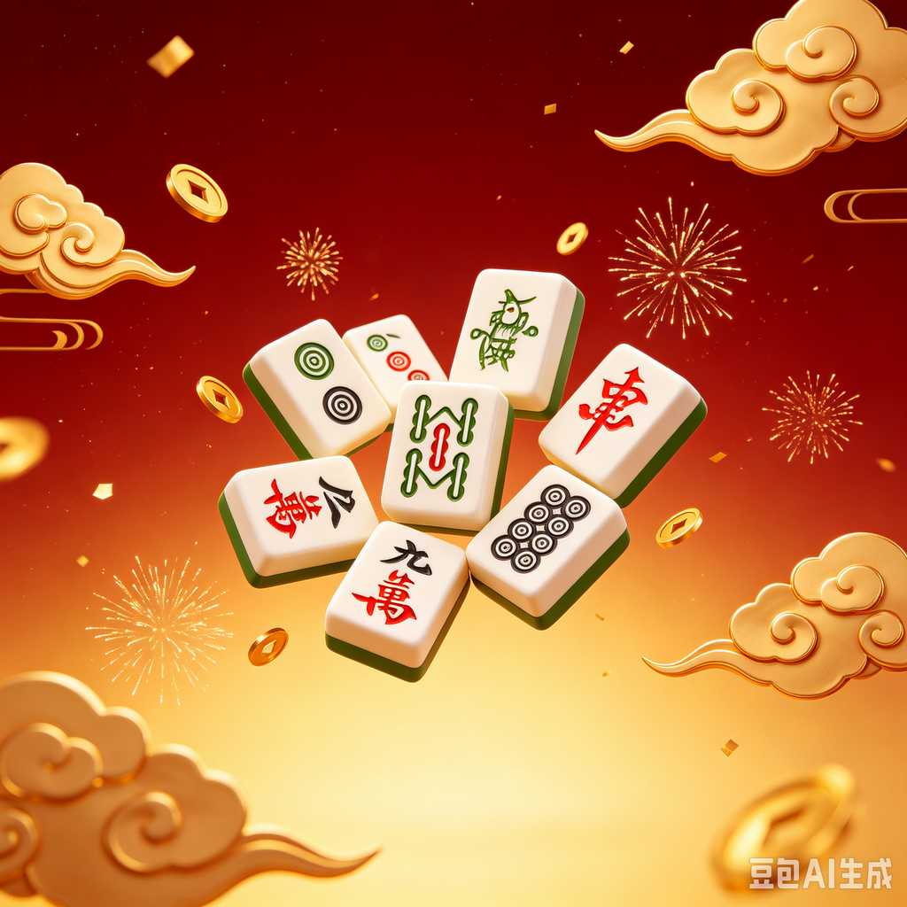 large print mahjong set