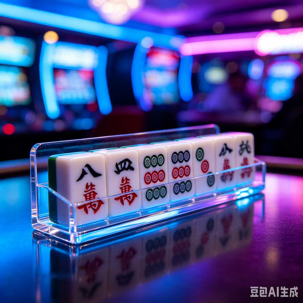 unique text mahjong tiles design